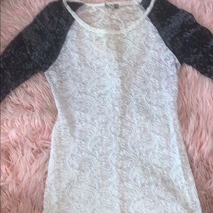 Lace Buckle Top